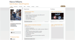 Desktop Screenshot of marco-williams.com